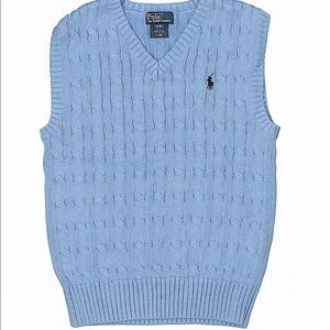 Boys Polo by Ralph Lauren sweater vest.